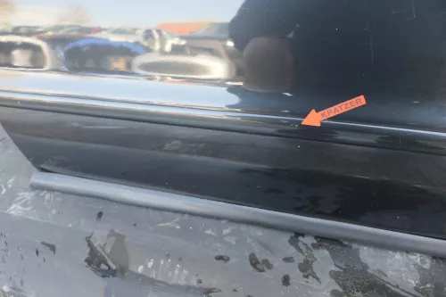 Audi A4 B5 Tür vorne rechts schwarz LZ9W Kombi+Limo (Leiste+Griff beachten (123582)