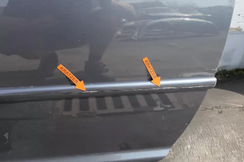 VW Golf 4 Tür vorne links Fahrertür 2/3-Türer grau LC7V (123591)