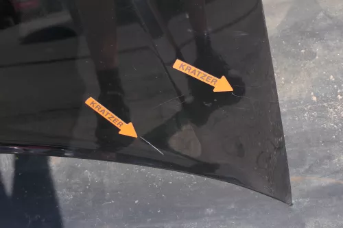 Audi A3 8L Motorhaube Frontklappe Haube schwarz LY9B Facelift (123598)