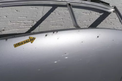 Audi A4 B6 8E Motorhaube Haube Klappe Frontklappe silber LY7W (123599)