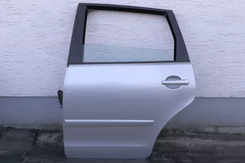 VW Polo 9N 9N3 Tür hinten links 4/5-Türer grau silber LA7W - 123603