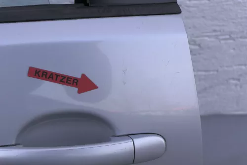 VW Polo 9N 9N3 Tür hinten links 4/5-Türer grau silber LA7W - 123603 (123603)