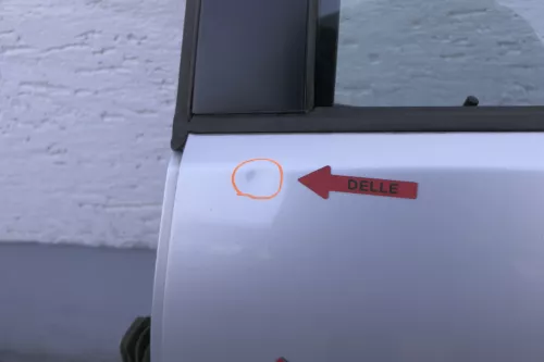 VW Polo 9N 9N3 Tür hinten links 4/5-Türer grau silber LA7W - 123603 (123603)