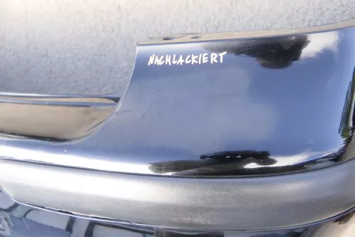 VW Golf 4 Limousine Stoßstange hinten Heckstoßstange Stoßfänger schwarz L041 yy (123606)