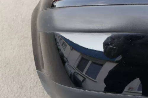 VW Golf 4 Limousine Stoßstange hinten Heckstoßstange Stoßfänger schwarz L041 yy (123606)