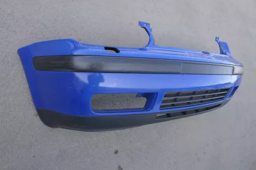 VW Golf 4 Stoßstange vorne Frontstoßstange Stoßfänger blau LW5Z SWR (123608)