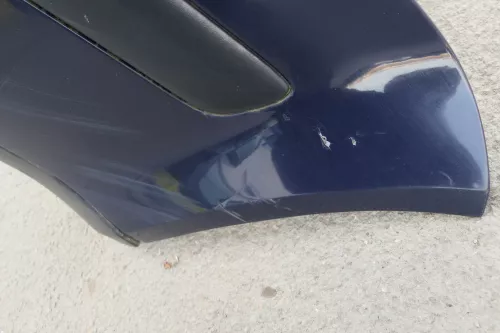 VW Golf 4 Bora Kombi Stoßstange hinten Heckstoßstange Stoßfänger blau LA5G perl (123611)