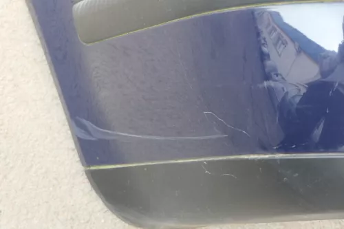 VW Golf 4 Bora Kombi Stoßstange hinten Heckstoßstange Stoßfänger blau LA5G perlb (123625)