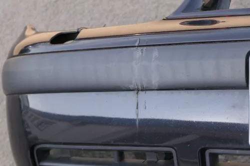 VW Golf 4 Stoßstange vorne Stoßfänger vorn schwarz LC9Z metallic SWR (123627)