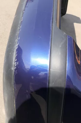 VW Golf 4 Bora Kombi Stoßstange hinten Heckstoßstange Stoßfänger blau LB5N indi (123633)