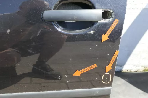 VW Golf 4 Bora Tür vorne links Fahrertür 4/5-Türer Kombi Variant schwarz LC9Z (123646)
