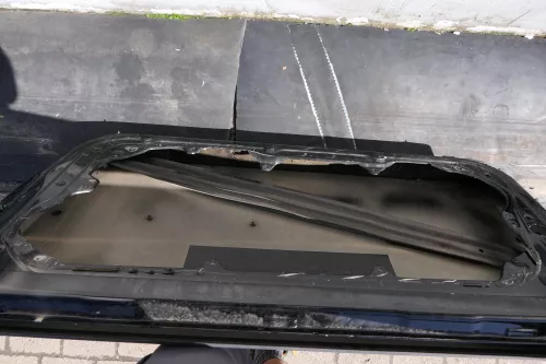 VW Golf 4 Tür vorne rechts Beifahrertür 2/3-Türer schwarz L041 (123647)