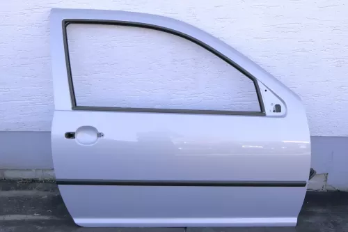 VW Golf 4 Tür vorne rechts Beifahrertür 2/3-Türer silber LB7Z satinsilber