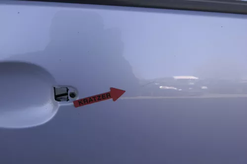 VW Golf 4 Tür vorne rechts Beifahrertür 2/3-Türer silber LB7Z satinsilber (123662)