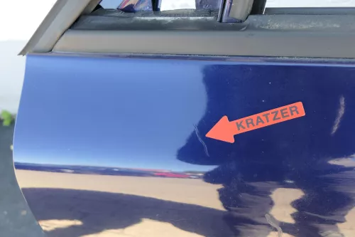 VW Passat 3B 3BG Kombi + Limo Tür vorne links Fahrertür blau LB5N indigoblau (123669)