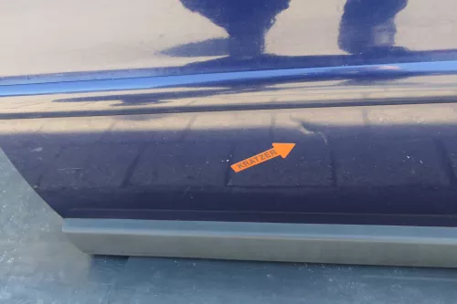 VW Passat 3B 3BG Kombi + Limo Tür vorne links Fahrertür blau LB5N indigoblau (123669)