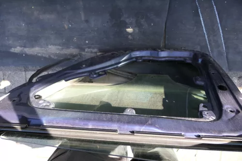 VW Passat 3B 3BG Kombi Variant Tür hinten rechts blau LB5N indigoblau + Scheibe (123670)