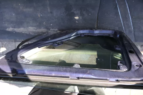 VW Passat 3B 3BG Kombi Variant Tür hinten rechts blau LB5N indigoblau + Scheibe (123670)