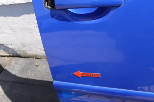 VW Golf 4 Bora Tür vorne rechts Beifahrertür 4/5-Türer auch Kombi blau LW5Z jazz (123676)