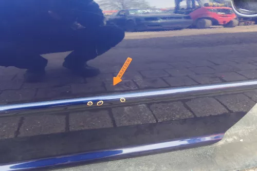 VW Golf 4 Tür vorne links Fahrertür 2/3-Türer blau LB5N indigoblau (123696)