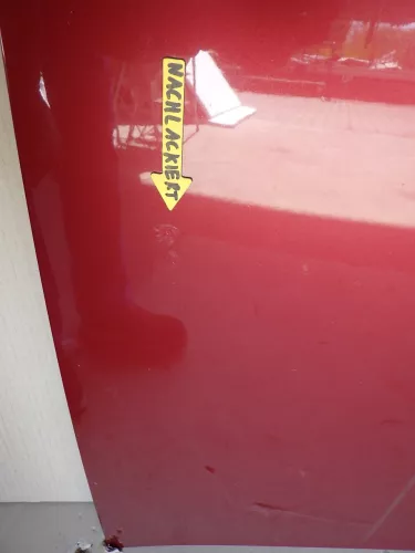 VW Golf 4 Motorhaube Haube Klappe vorne rot braun LC3K Canyonred (123702)