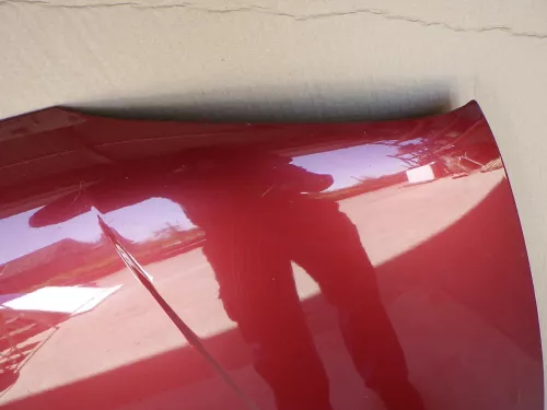 VW Golf 4 Motorhaube Haube Klappe vorne rot braun LC3K Canyonred (123702)