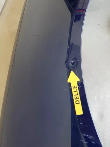 Audi A3 8L Kotflügel vorne links blau LZ5K (123711)