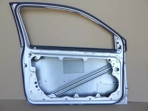 VW Polo 9N 9N3 Tür vorne links Fahrertür silber LA7W 2/3-Türer-ohneAnbauteile (123720)