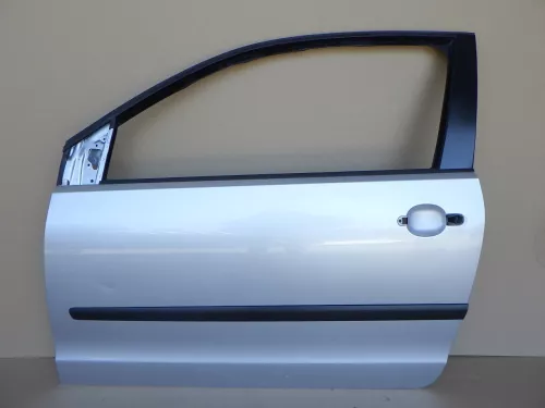 VW Polo 9N 9N3 Tür vorne links Fahrertür silber LA7W 2/3-Türer-ohneAnbauteile