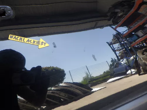 VW Polo 9N 9N3 Tür vorne rechts Beifahrertür schwarz LC9Z metallic 2/3-Türer (123722)