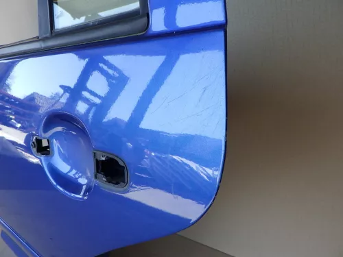 VW Golf 4 Bora Tür hinten links nur Kombi / Variant blau LA5W (123726)
