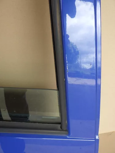 VW Golf 4 Limousine Tür komplett Scheibe hinten rechts blau LW5Z jazz(KEINkombi) (123735)