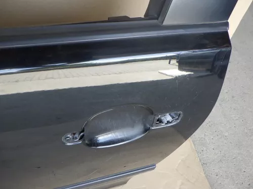 VW Polo 9N 9N3 Tür vorne links Fahrertür schwarz LC9Z metallic met 2/3-Türer (123738)