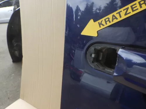 VW Touran 1T 1T3 Tür vorne rechts Beifahrertür blau LB5N indigoblau blue (123757)