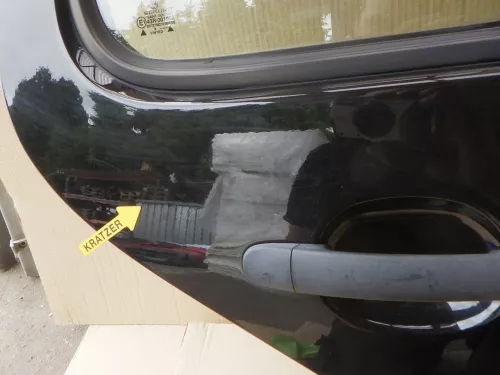 VW Golf 4 Limousine Tür hinten rechts schwarz L041 uni (KEINkombi) (123764)