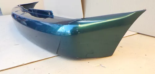 VW Polo 6N Stoßstange hinten Oberteil der 2-geteilte Heckstoßstange grün LC6P me (123787)