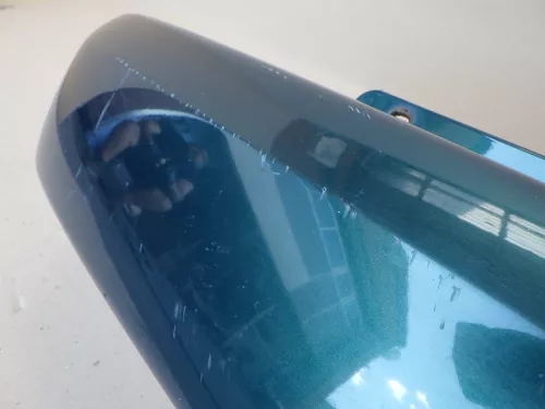 VW Polo 6N Stoßstange hinten Oberteil der 2-geteilte Heckstoßstange grün LC6P me (123787)