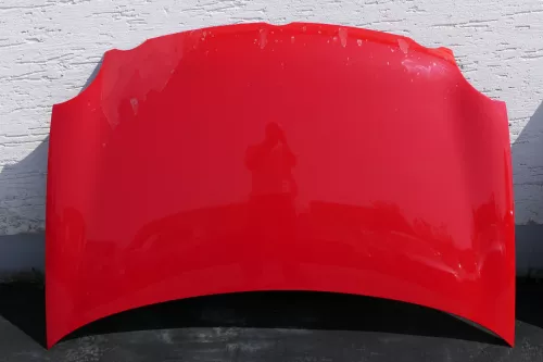 VW Polo 9N Motorhaube KLappe vorne rot LP3G bis ca. Bj. 2004