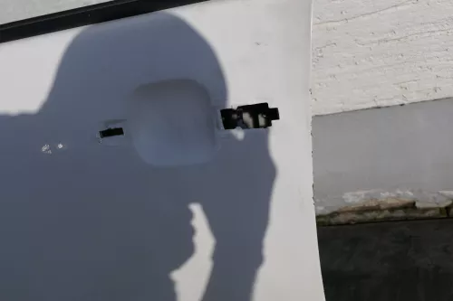 VW Polo Variant Kombi 6Kv oder Caddy 9Kv Tür vorne links weiß LB9A (123811)