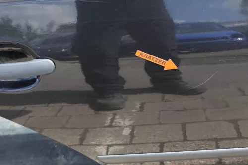 VW Golf 4 Limousine Tür hinten rechts schwarz LC9Z metallic (KEINkombi) (123826)