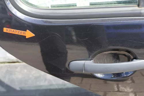 VW Golf 4 Limousine Tür hinten rechts schwarz LC9Z metallic (KEINkombi) (123826)