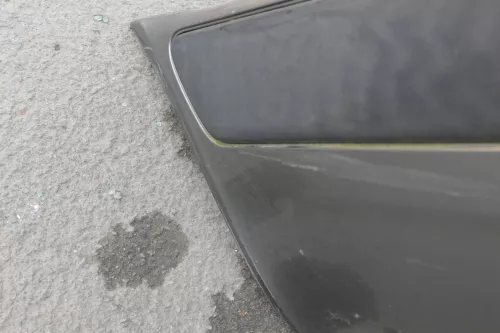 Audi 80 8C Stoßstange Heckstoßstange hinten Heckstoßfänger grau LY7P Limousine (123840)