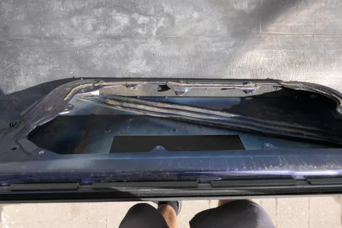 VW Golf 4 Tür vorne rechts Beifahrertür 2/3-Türer blau LB5N indigoblau 79,99 (123849)