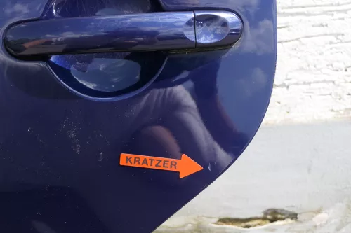 VW Touran 1T 1T3 Tür hinten links blau LB5N indigoblau mit Scheibe (123850)