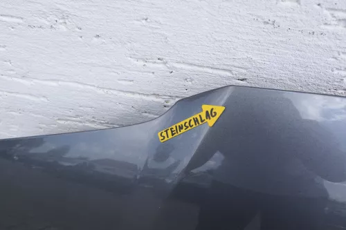 VW Touran 1T Caddy 2K Motorhaube Klappe Frontklappe grau LD7X platinumgrey 852 (123852)