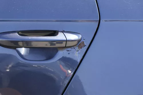 VW Passat 3C Kombi Variant Tür hinten links grau blau LC5F - ohne Anbauteile (125003)