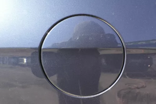 VW Passat 3C Kombi Tankdeckel Klappe Tankklappe Deckel Tank blau grau LC5F