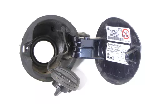 VW Passat 3C Kombi Tankdeckel Klappe Tankklappe Deckel Tank blau grau LC5F (125010)