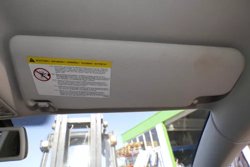 VW Golf 5 Passat 3C Sonnenblenden Sonnenblende grau rechts 3C0857552AH Doppelt (125030)