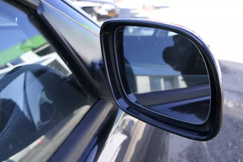 Seat Leon 1M manueller Spiegel Außenspiegel rechts mit Glas schwarz LC9Z (125042)